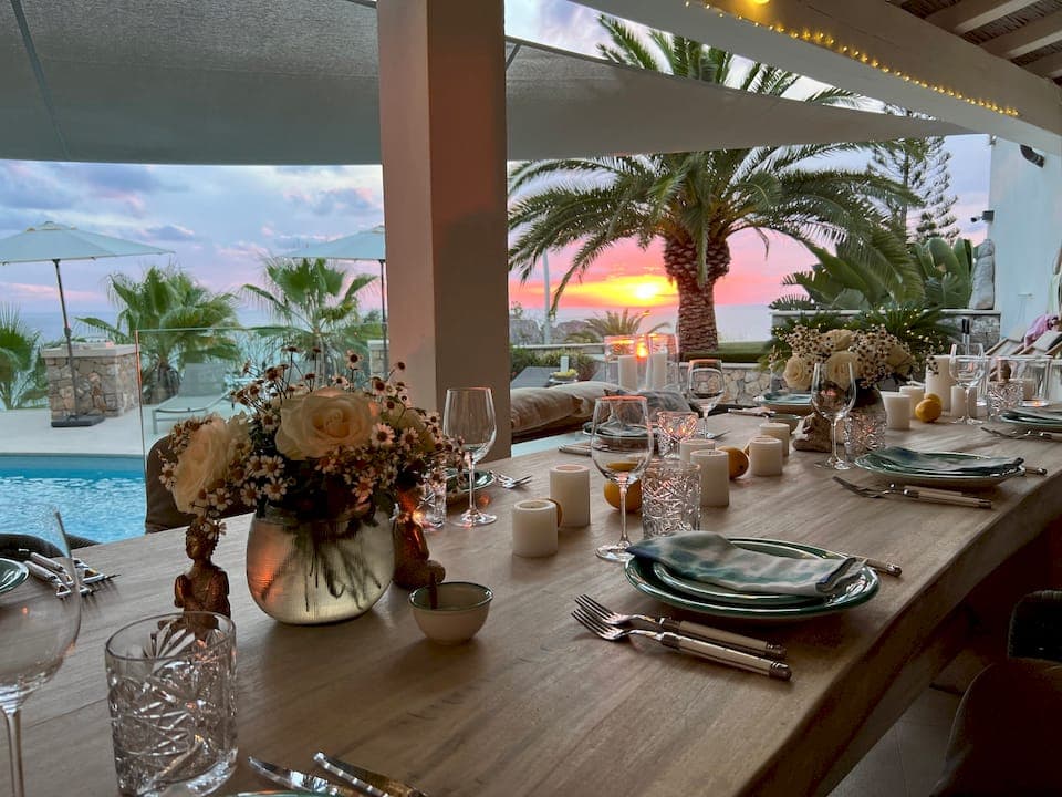 Private chef benefits for your Nerja holiday villa