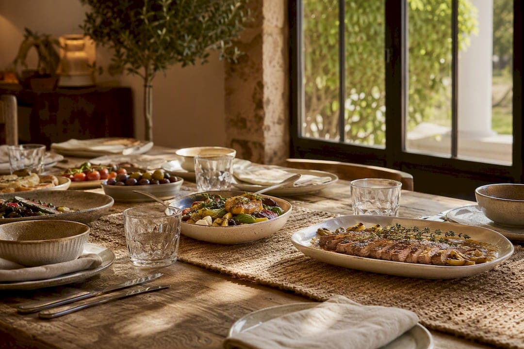 How family style dining works, from villa table to restaurant floor