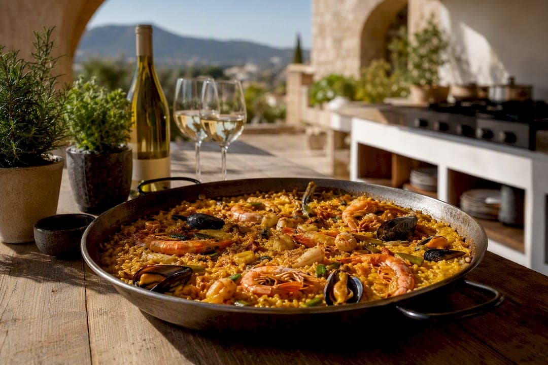 What makes Spanish Mediterranean dishes distinctive?