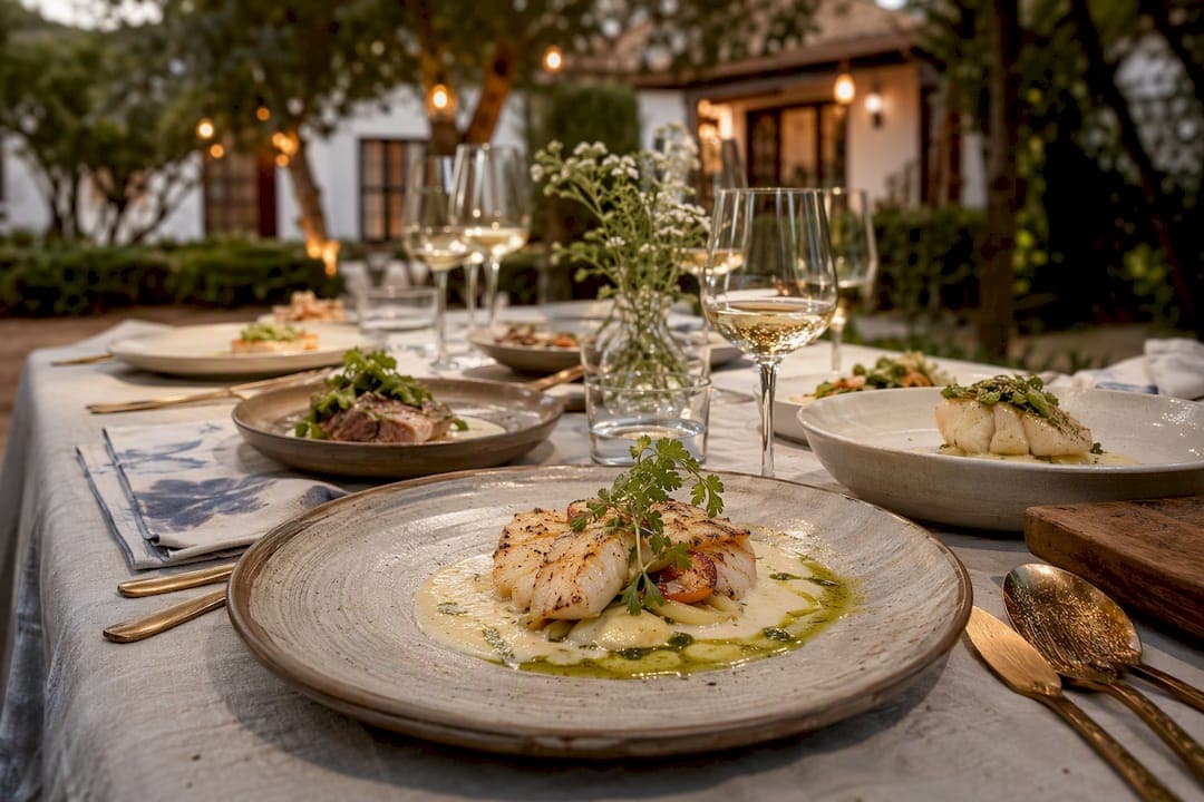 What is Michelin-inspired cooking for private villa dining?