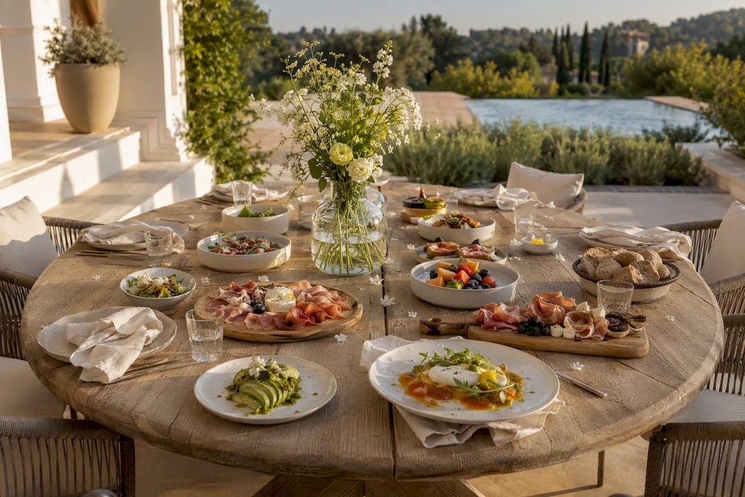 Villa brunch with a private chef: your booking guide