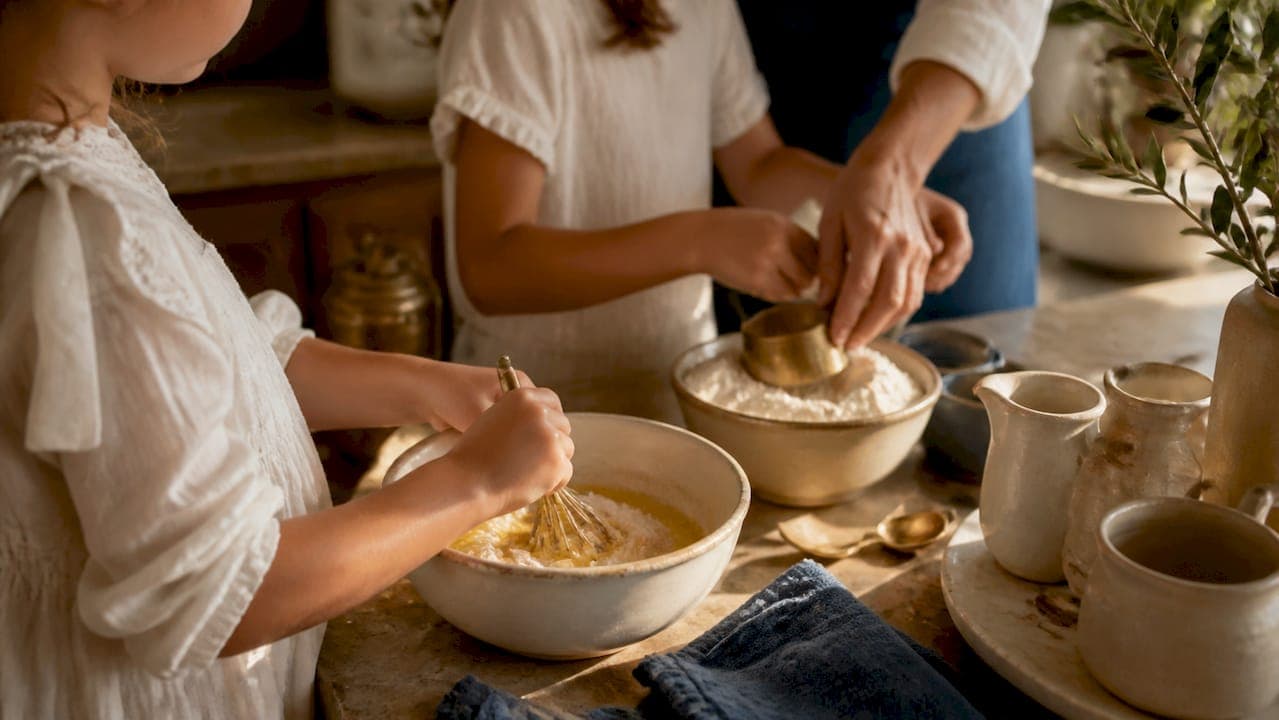 Parents: Minimum Age for Cooking Classes, Tasks at 3–6, 7–11, 12+