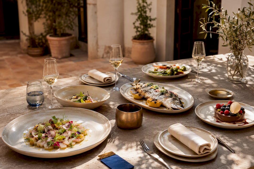 4 Villa Birthday Menu Templates Using a Chef's Sensory Approach