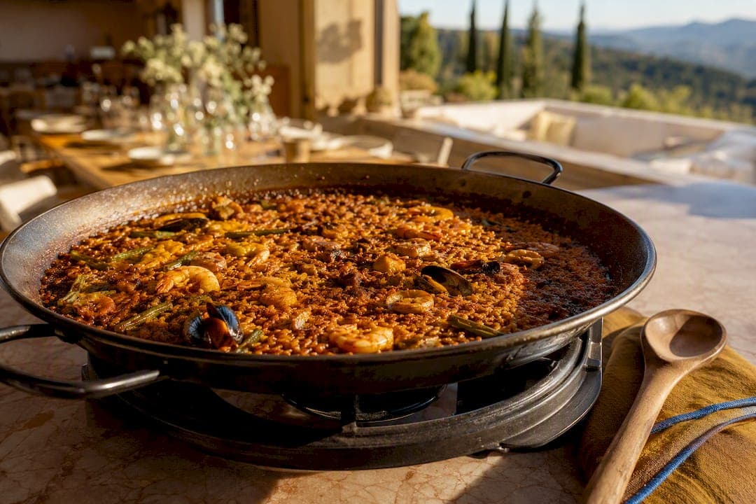 Home Cooks: Reproduce Chef's Paella in 2–3 Hours; Private Chef Option
