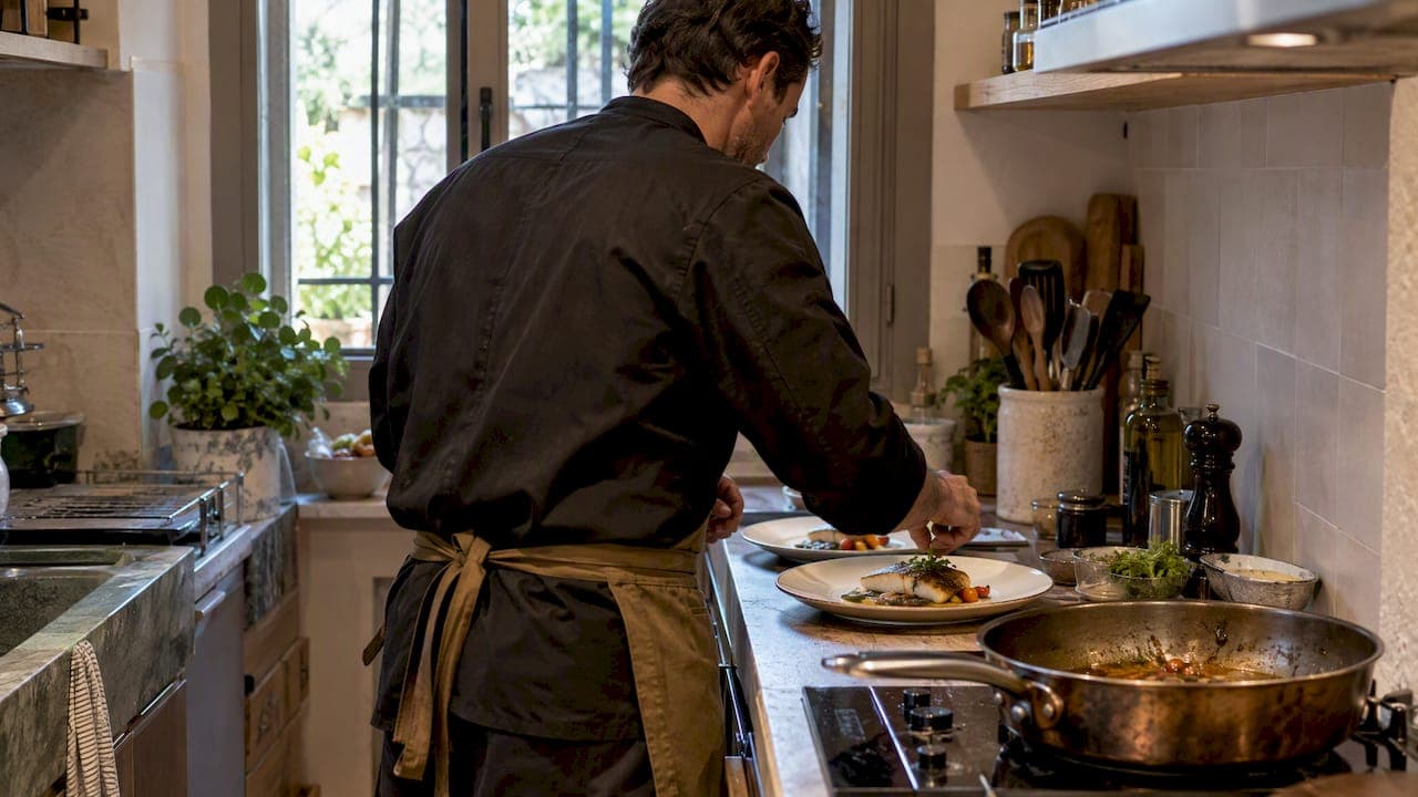 Private Dinner in a Small Kitchen: How a Chef Makes It Work