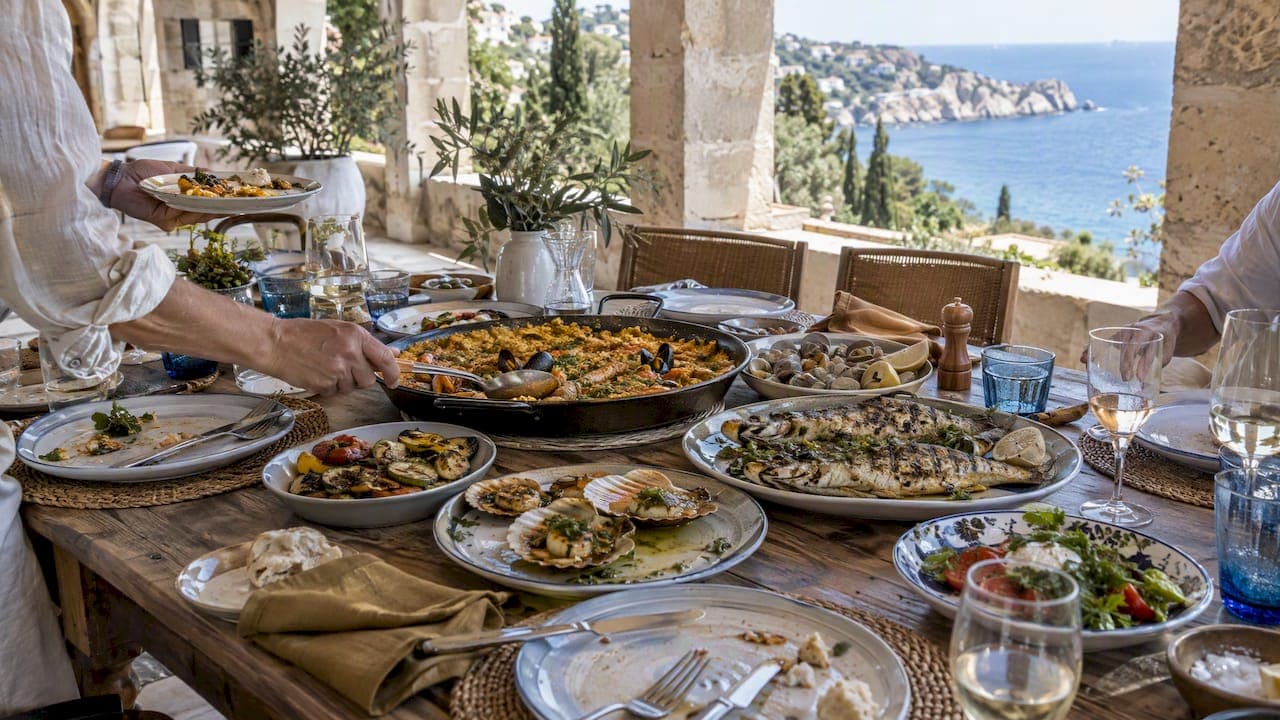 Pescatarian Menu Ideas for Dinners, Weddings and Villa Parties