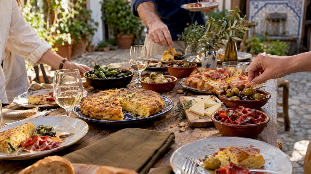 Tapas for Groups at Home: A Host's Plan for Spain