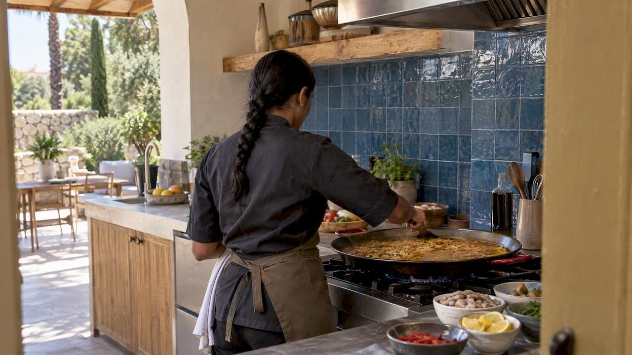 Paella Class in Marbella: Cook It in Your Own Villa